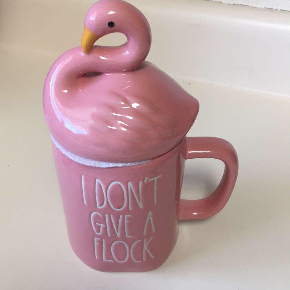 Rae Dunn Pink Flamingo Coffee Mug